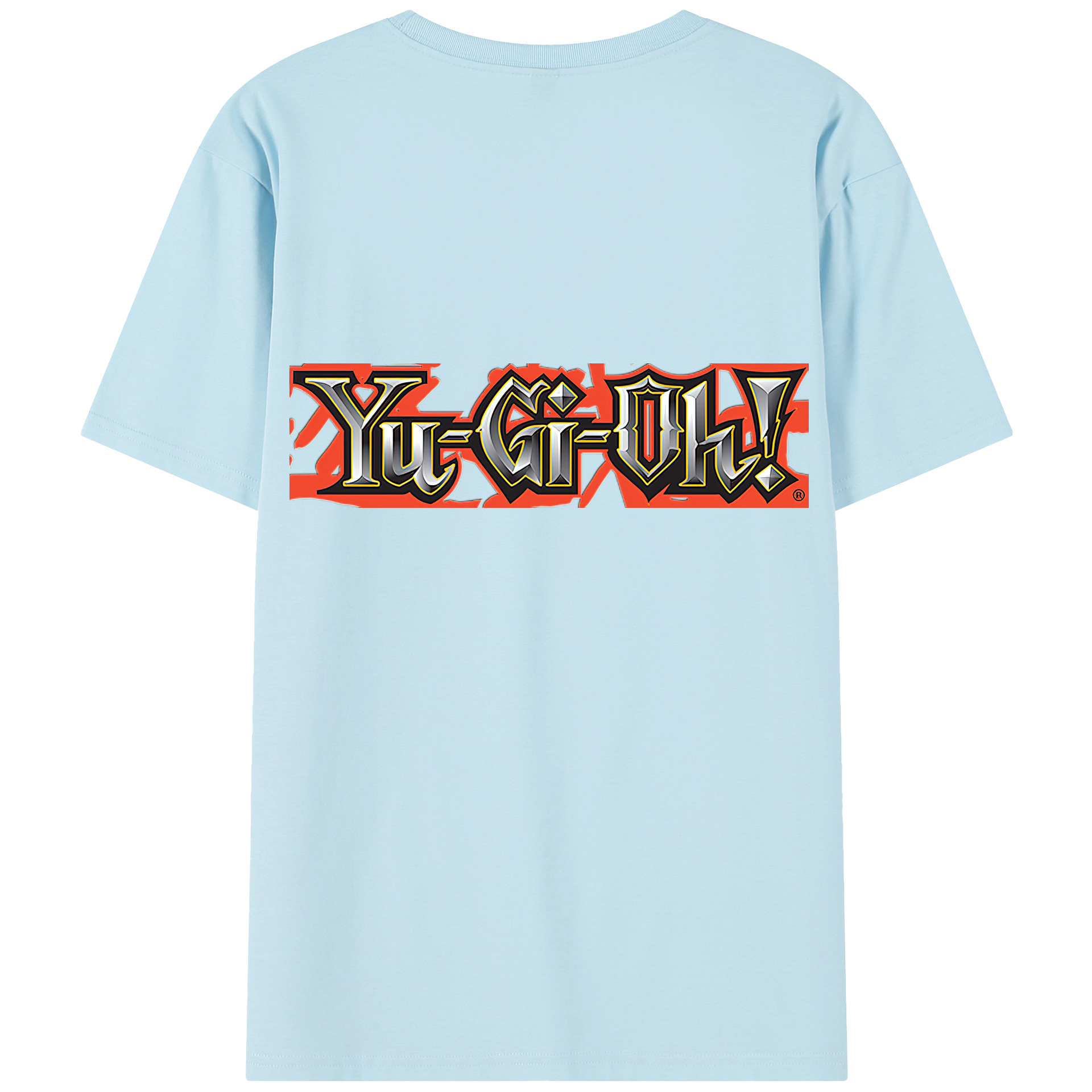 （画像用） 遊☆戯☆王 Yu-Gi-Oh! 綿100％半袖Tシャツ（背面プリント）